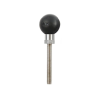 Base ball with 1/4 inch-20 grub screw - (1 inch)