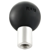 Base ball with 1/4 inch-20 internal thread - (1 inch)
