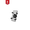 RAM Mounts X-Grip Bracket for Smartphones Small to 82.6mm Width - B-Ball