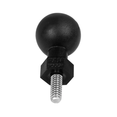 Tough-Ball mit M6-1 x 6 mm Gewindestift -  (1 Zoll)