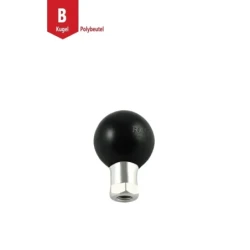 Basis-Kugel mit M6-1 Zoll Innengewinde -  (1 Zoll), Sechskant