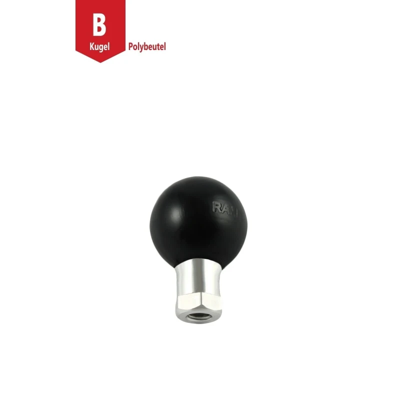 Basis-Kugel mit M6-1 Zoll Innengewinde -  (1 Zoll), Sechskant
