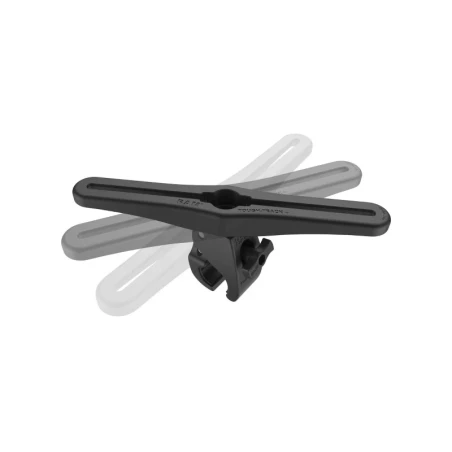 Tough-Track Schiene mit Tough-Claw mittel (Durchmesser 25,4-40,6 mm) - Schienen-Innenlänge ca. 270 mm