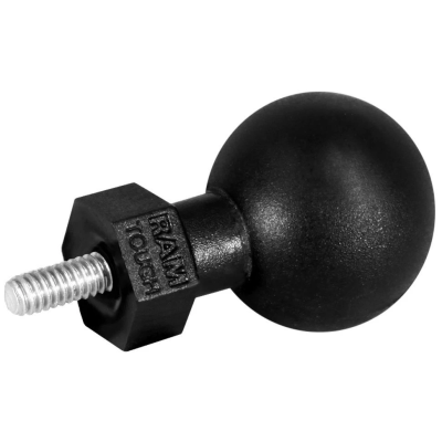 Tough-Ball mit 1/4"-20 x 6 mm Gewindestift -  (1,5 Zoll)