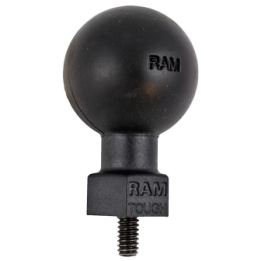 Tough-Ball mit 1/4"-20 x 9 mm Gewindestift -  (1,5 Zoll)