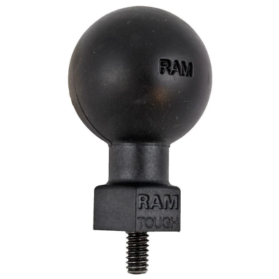 Tough-Ball mit 1/4"-20 x 9 mm Gewindestift -  (1,5 Zoll)