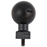 Tough ball with 1/4"-20 x 9 mm grub screw - (1.5 inch)