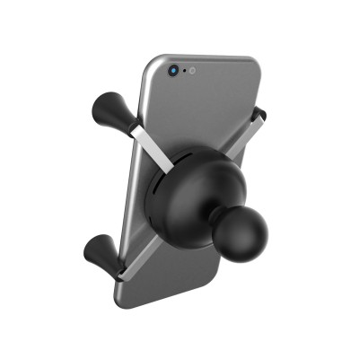 RAM Mounts X-Grip-Halteklammer für Smartphones klein bis 82,6 mm Breite - B-Kugel