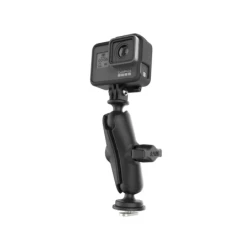 GoPro-Set für Tough-Track Schienen - Kugel mit T-Slot, mittlerer Verbindungsarm, GoPro-Adapter,  (1 Zoll)