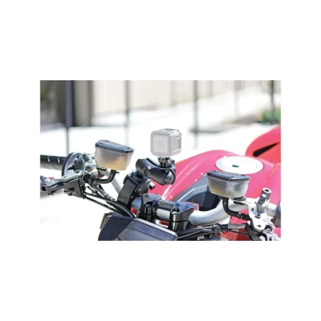 Tough-Claw camera mount GoPro - (1 inch), Tough-Claw small (diameter 15.9-29.0 mm), connecting arm (approx. 90 mm)