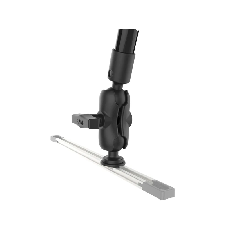 GoPro-Set für Tough-Track Schienen - Set mit T-Slot, 12 Zoll Kunststoff-Stab, 4 Zoll Kunststoff-Stab, GoPro-Adapter