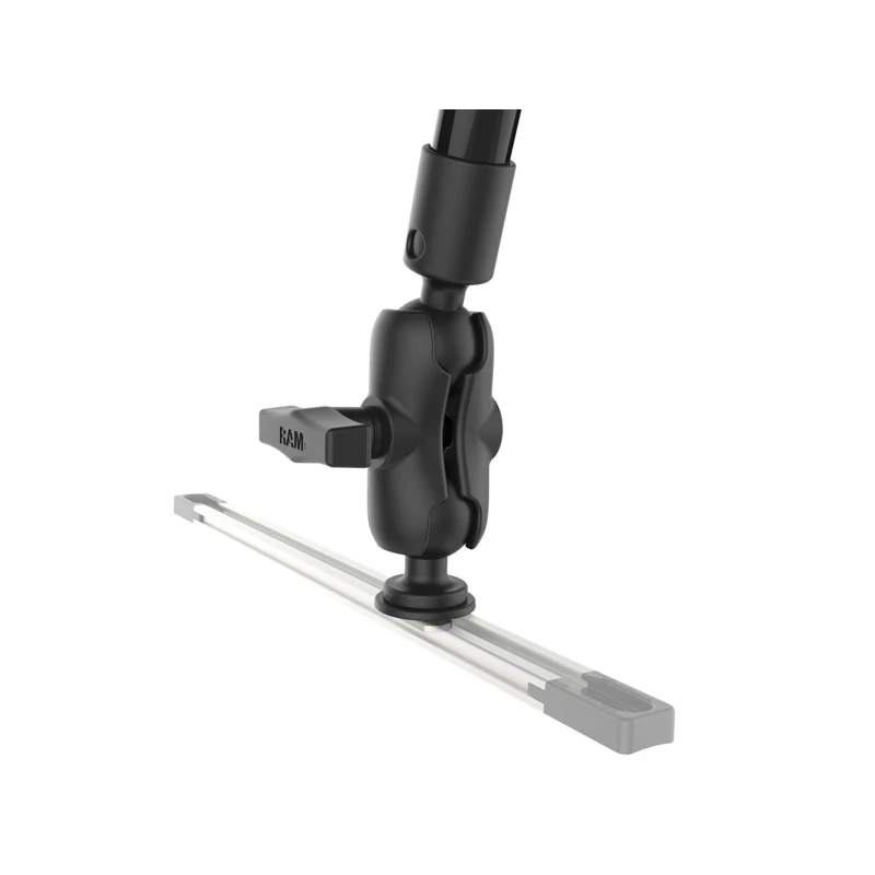 GoPro-Set für Tough-Track Schienen - Set mit T-Slot, 12 Zoll Kunststoff-Stab, 2 kurze Verbindungsarme, GoPro-Adapter