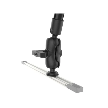 GoPro-Set für Tough-Track Schienen - Set mit T-Slot, 12 Zoll Kunststoff-Stab, 2 kurze Verbindungsarme, GoPro-Adapter