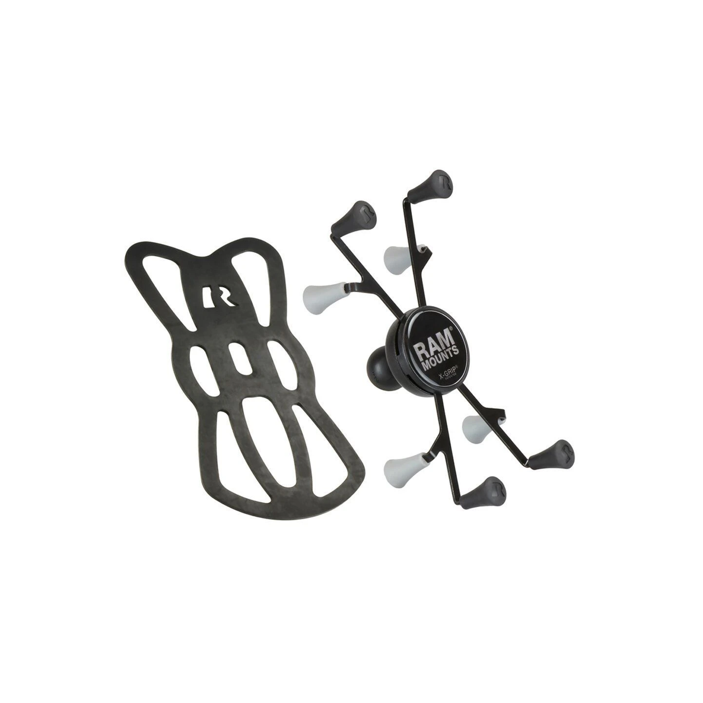 Tough-Claw Set für Rollstühle -  (1 Zoll), Tough-Claw klein (Durchmesser 15,9-29,0 mm), Armverlängerung ca. 450 mm