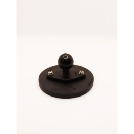 Tough-Mag Basisplatte (rund) -  (1 Zoll), magnetisch, 88 mm Durchmesser, 2-Loch AMPS