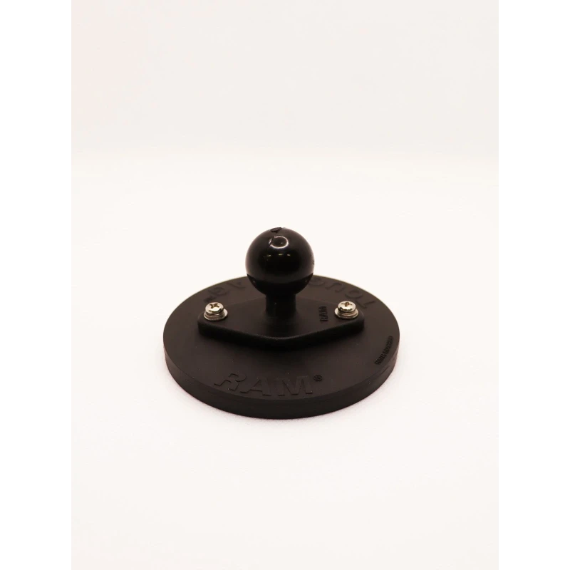 Tough-Mag Basisplatte (rund) -  (1 Zoll), magnetisch, 88 mm Durchmesser, 2-Loch AMPS