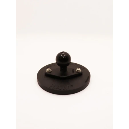 Tough-Mag Basisplatte (rund) -  (1 Zoll), magnetisch, 88 mm Durchmesser, 2-Loch AMPS