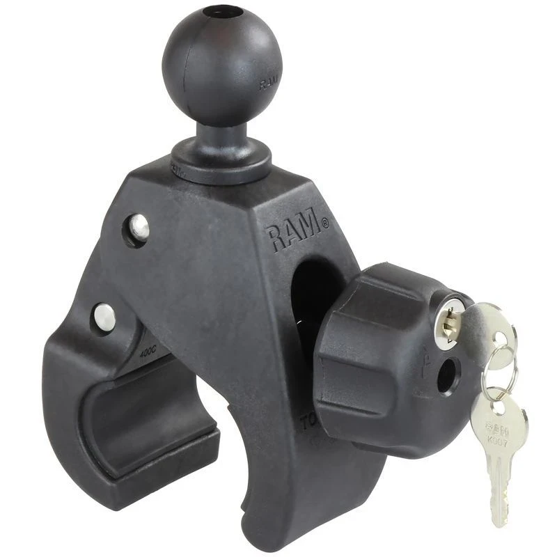 Tough-Claw Halteklammer groß (Durchmesser 25,4-55,9 mm) mit Schloss -  (1,5 Zoll)