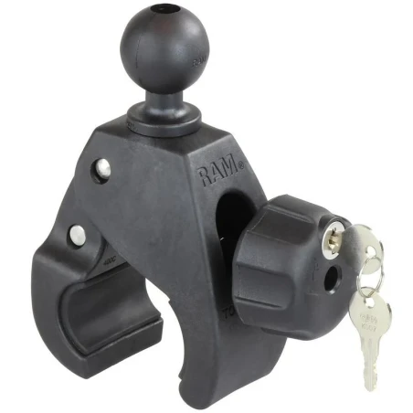 Tough-Claw Halteklammer groß (Durchmesser 25,4-55,9 mm) mit Schloss -  (1,5 Zoll)
