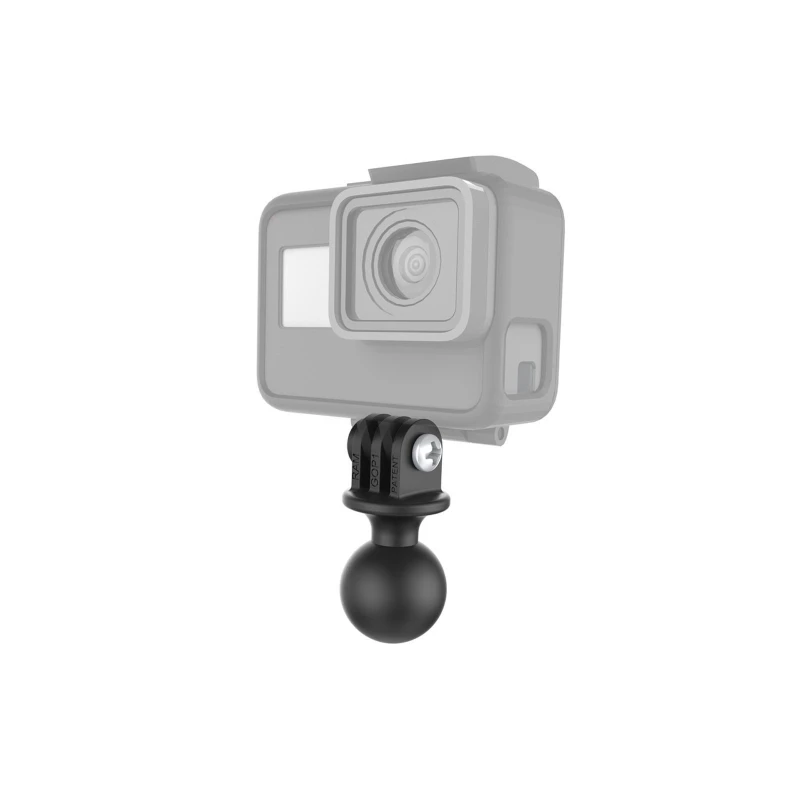 RAM MOUNTS Camera Adapter with 1" Ball - for GoPro Hero / Garmin VIRB, VIRB X, VIRB Ultra