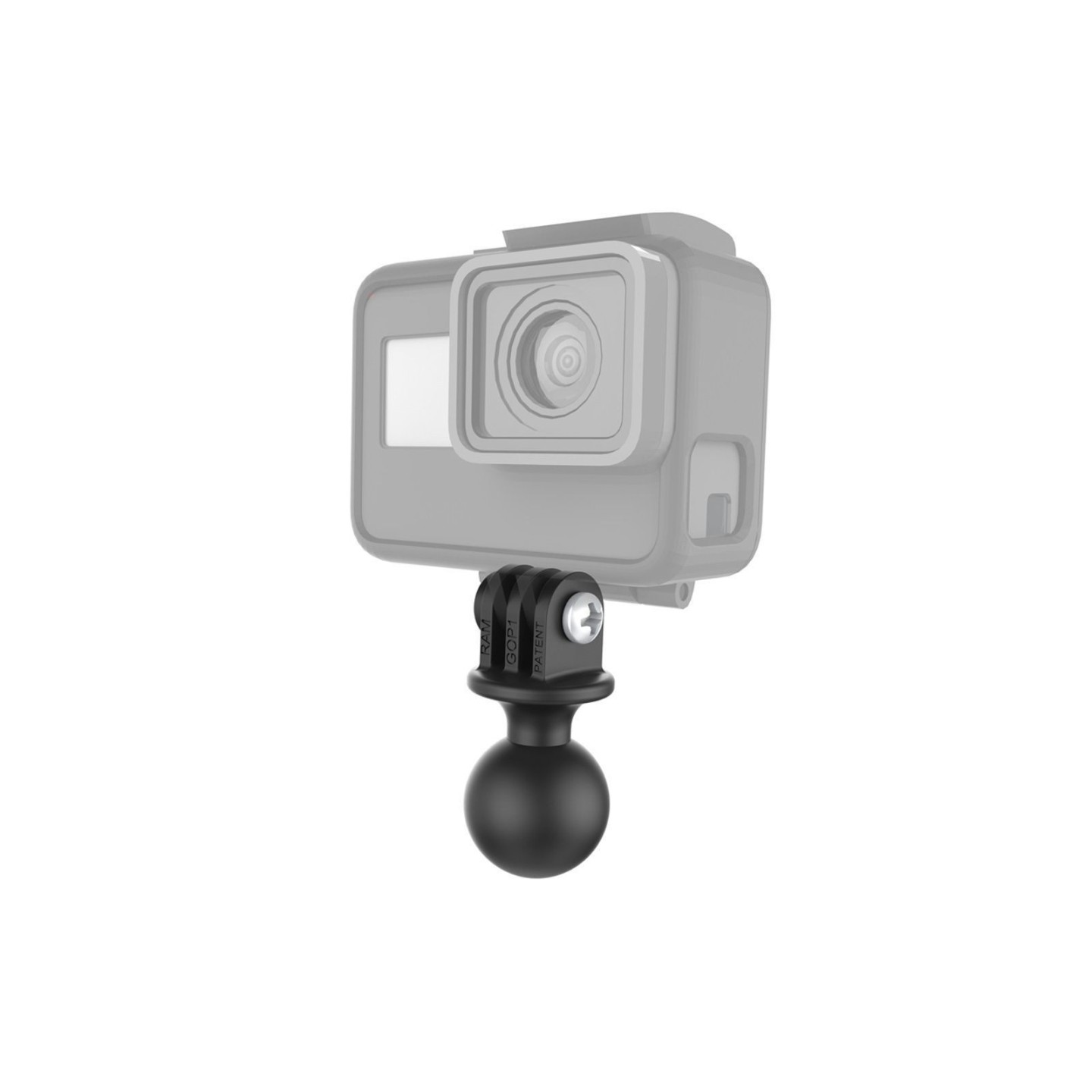 RAM Mounts GoPro Camera Adapter - Composite, B-Ball (1 Inch)