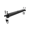 Tough-Track rail for pipe mounting - 15.9-31.8 mm diameter, 18 inch rail (457.2 mm)