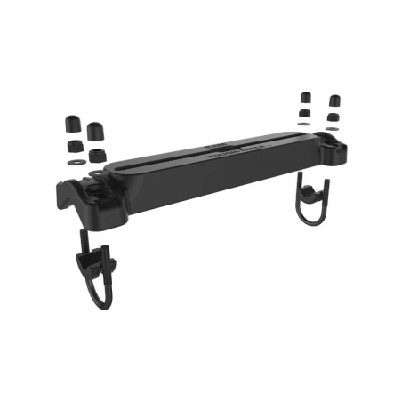 Tough-Track rail for pipe mounting - 15.9-31.8 mm diameter, 12 inch rail (304.8 mm)