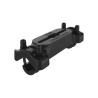 Tough-Track rail for pipe mounting - 15.9-31.8 mm diameter, 7 inch rail (177.8 mm)