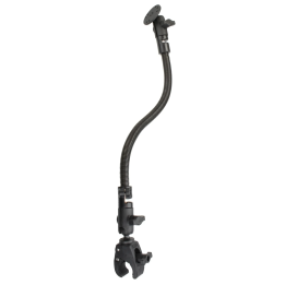 Tough-Claw Tele-Set -  (1 Zoll), Tough-Claw klein (Durchmesser 15,9-29,0 mm), flexibler Stab (ca. 455 mm), runde Basisplatte