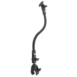 Tough-Claw Tele-Set -  (1 Zoll), Tough-Claw klein (Durchmesser 15,9-29,0 mm), flexibler Stab (ca. 455 mm), runde Basisplatte