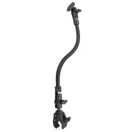 Tough-Claw Tele-Set - (1 inch), Tough-Claw small (diameter 15.9-29.0 mm), flexible rod (approx. 455 mm), round base plate