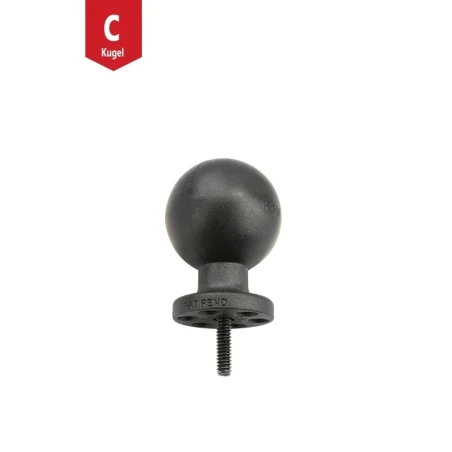 Tough- Claw Kugeladapter -  (1,5 Zoll), Verbundstoff
