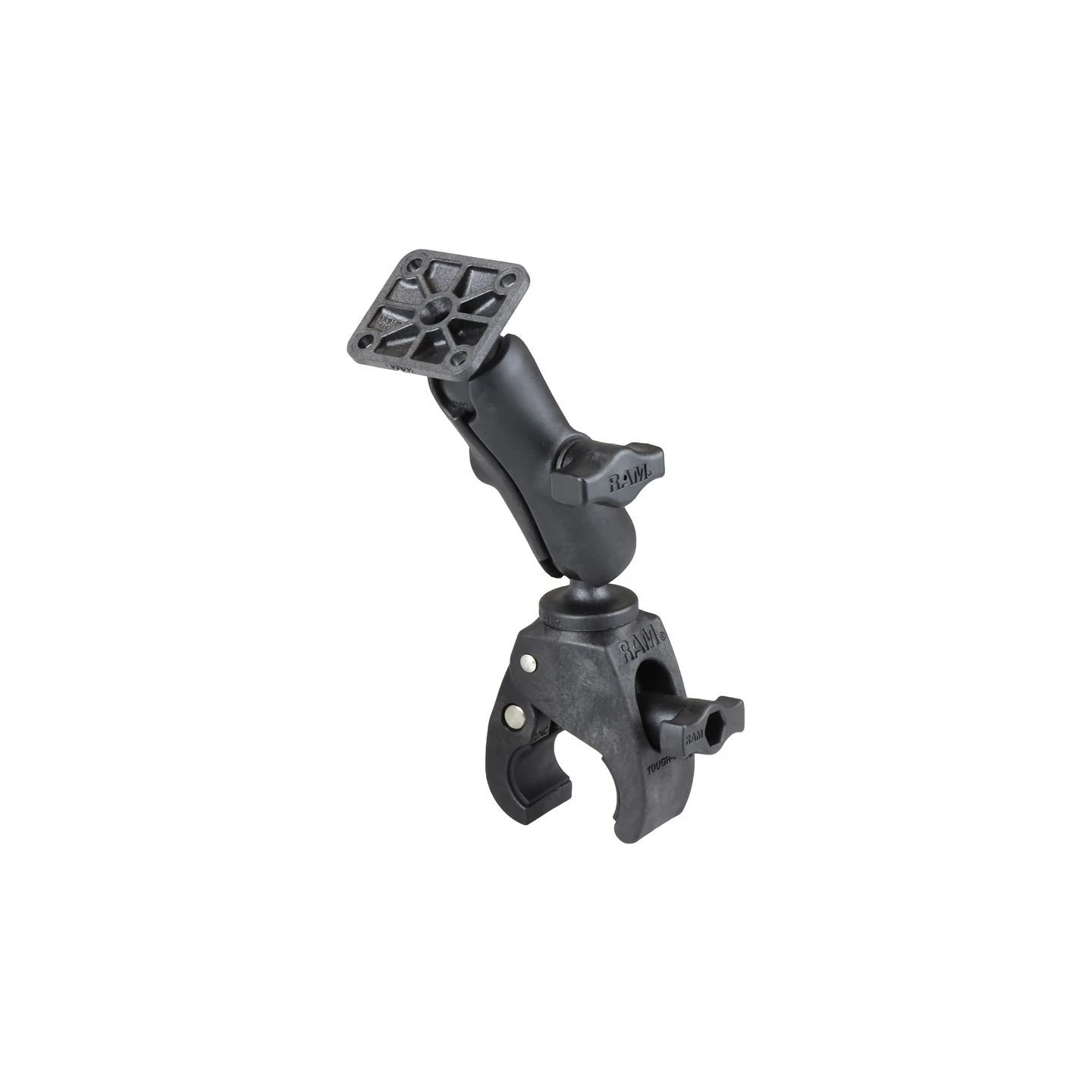 Tough-Claw Set -  (1 Zoll), Tough-Claw klein (Durchmesser 15,9-29,0 mm), mittlerer Verbindungsarm (ca. 90 mm)