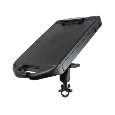 Handi-Case Halterung -  (1,5 Zoll), mit Klemmschelle, mittlerem Verbindungsarm