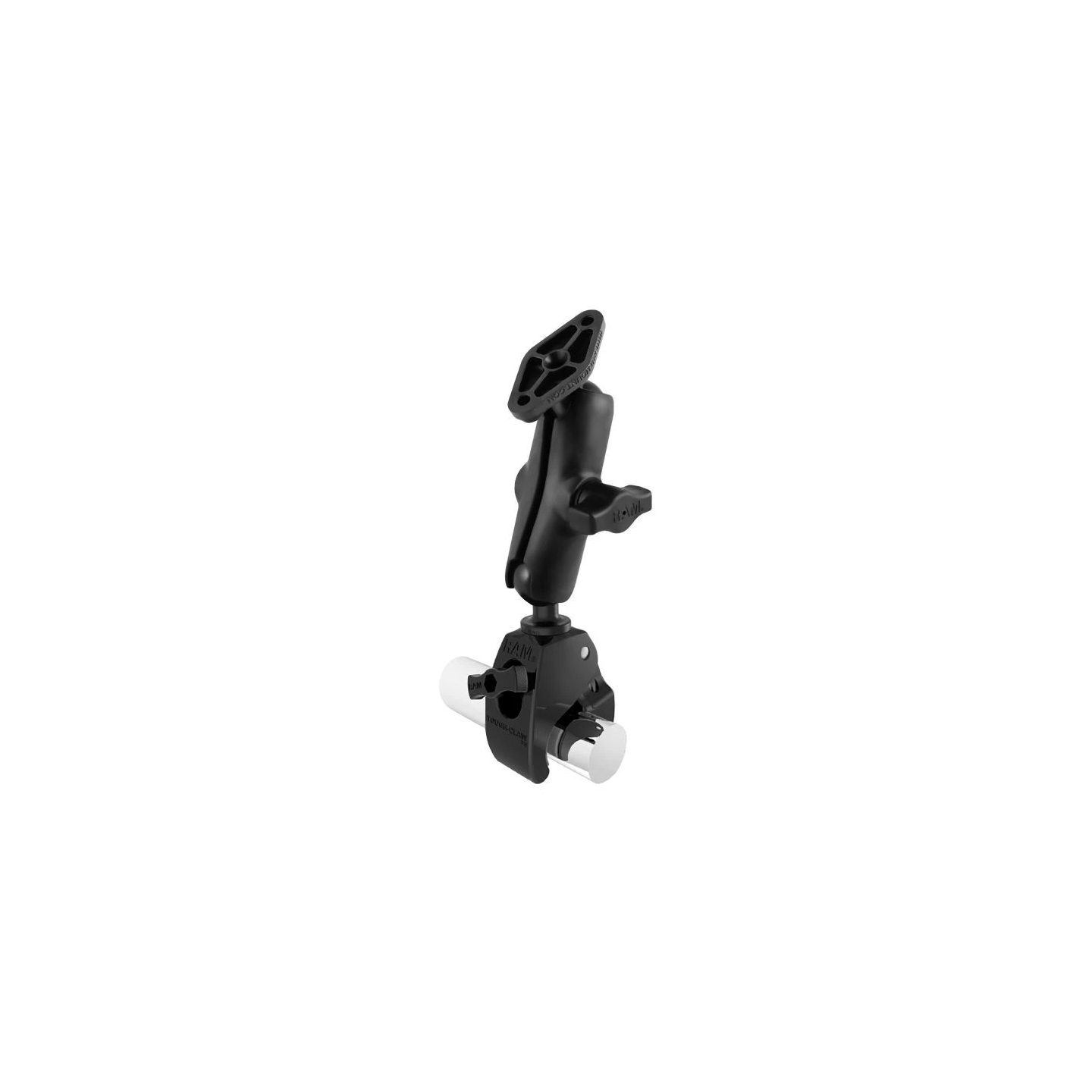 Tough-Claw Set -  (1 Zoll), Tough-Claw mittel (Durchmesser 25,4-40,6 mm), mittlerer Verbindungsarm (ca. 90 mm)