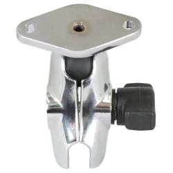 Chrom-Set - kurzer Verbindungsarm, Diamond-Basisplatte (Trapez),  (1 Zoll)