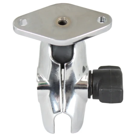 Chrom-Set - kurzer Verbindungsarm, Diamond-Basisplatte (Trapez),  (1 Zoll)