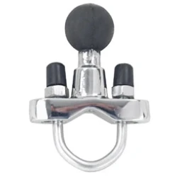 Chrom-Klemmschelle - für 19,1-25,4 mm Durchmesser,  (1 Zoll)