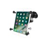 RAM Mounts X-Grip Suction Base Bracket for Tablets (7 inches) - B-Ball (1 inch), Medium Link Arm