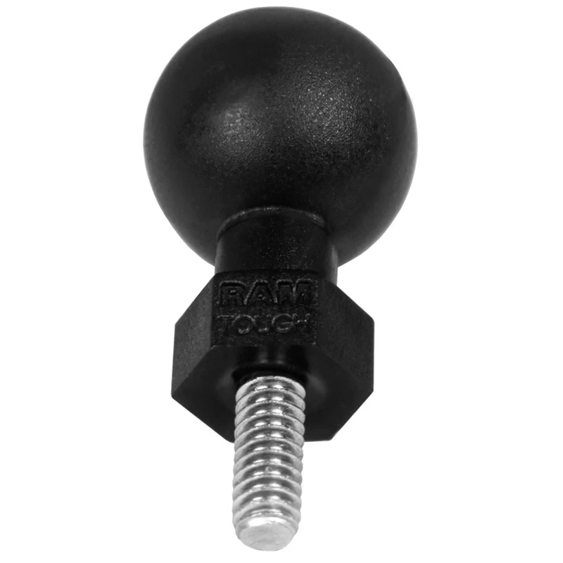 Tough-Ball mit M8-1,25 Zoll x 8 mm Gewindestift -  (1 Zoll)