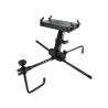 Seat-Mate seat mount with Tough Tray II laptop/printer holder - 2x round base plate (AMPS)
