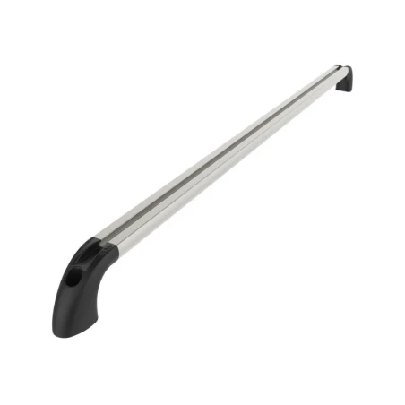 Hand-track aluminium rail incl. curved end caps - internal length 762 mm (30 inch), anodised