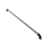 Hand-track aluminium rail incl. curved end caps - internal length 762 mm (30 inch), anodised