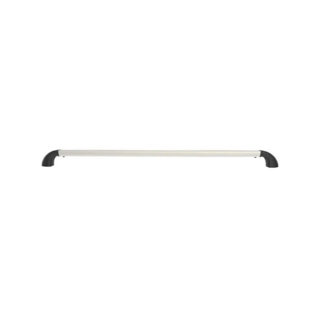 Hand-track aluminium rail incl. curved end caps - internal length 762 mm (30 inch), anodised