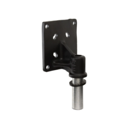VESA-Platte (75x75 mm Lochraster) mit 1/2" Öffnung und Alu-Stange - im Polybeutel