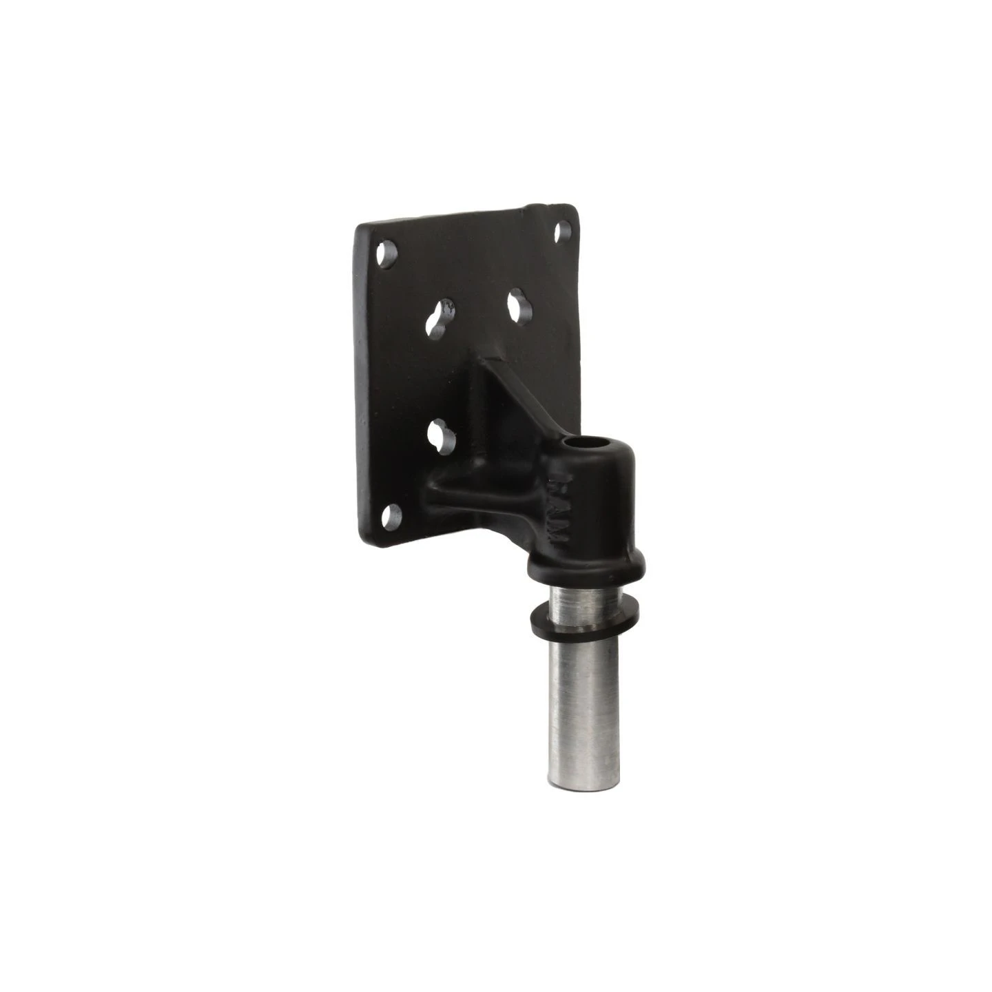 VESA-Platte (75x75 mm Lochraster) mit 1/2" Öffnung und Alu-Stange - im Polybeutel