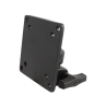 VESA plate (75x75 and 100x100 mm hole pattern) with 1/2" opening and twist lock - in polybag