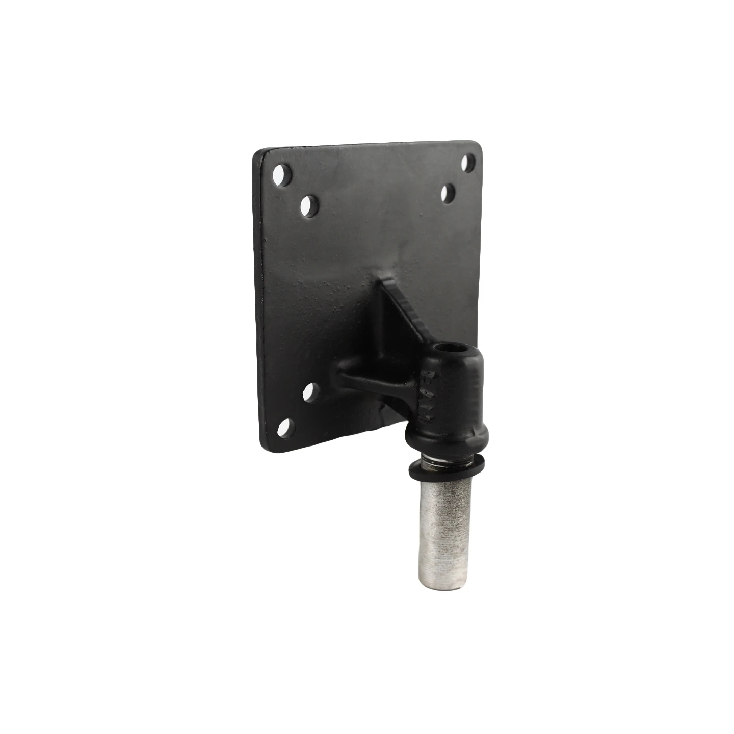 VESA-Platte (75x75 u. 100x100 mm Lochraster) mit 1/2" Öffnung und Alu-Stange - im Polybeutel