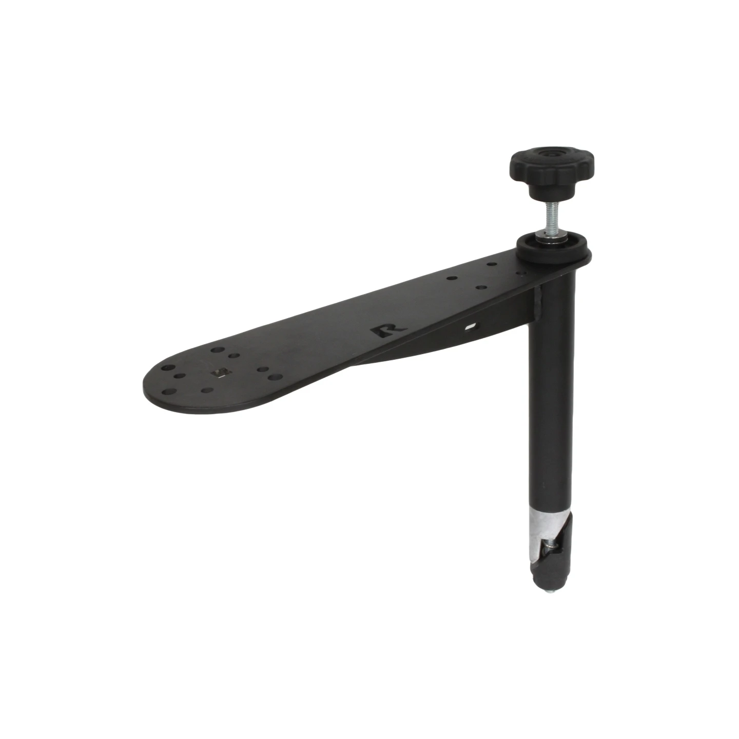Tele-Pole für Schwenkarme (ca. 200 mm) mit langem Seiten-Flansch (AMPS) - im Polybeutel