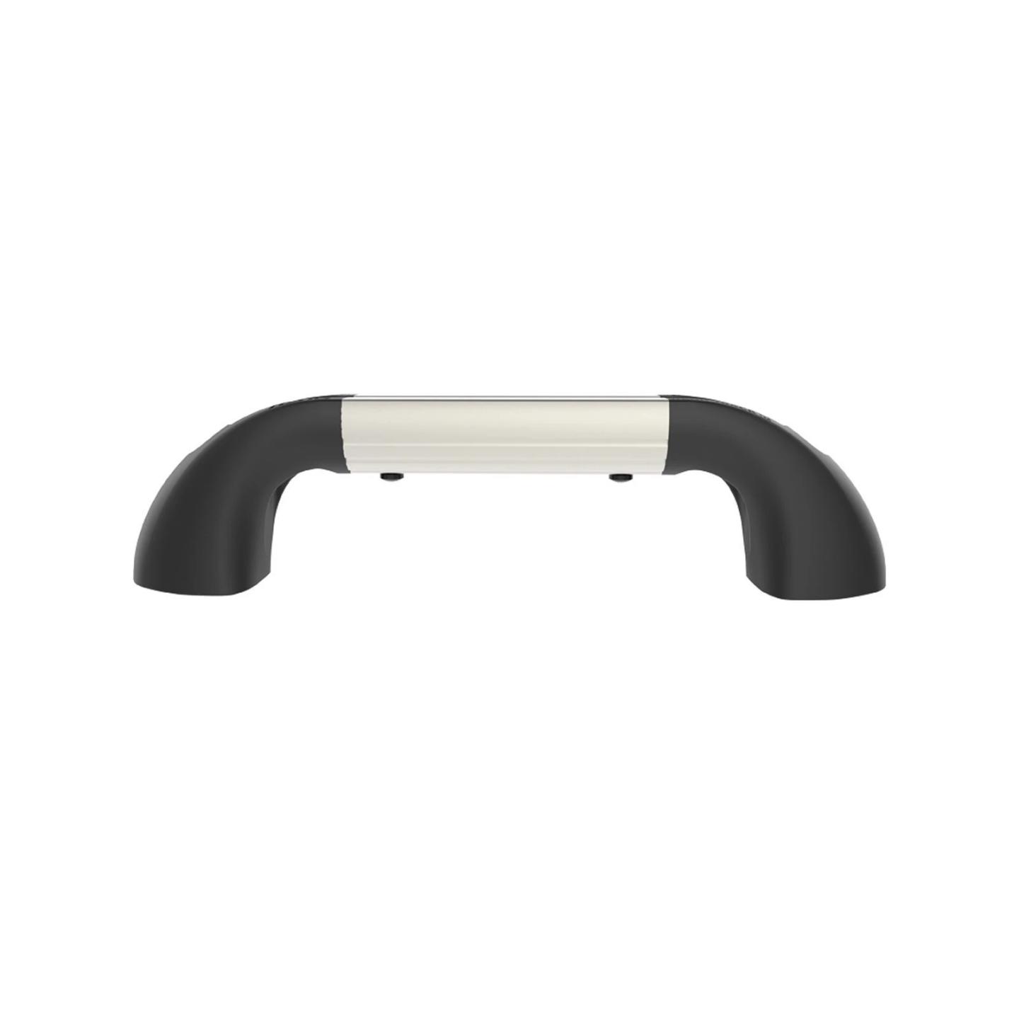 Hand-Track Aluminium-Schiene inkl. gebogener Endkappen - Innenlänge 101,6 mm (4 Zoll), eloxiert